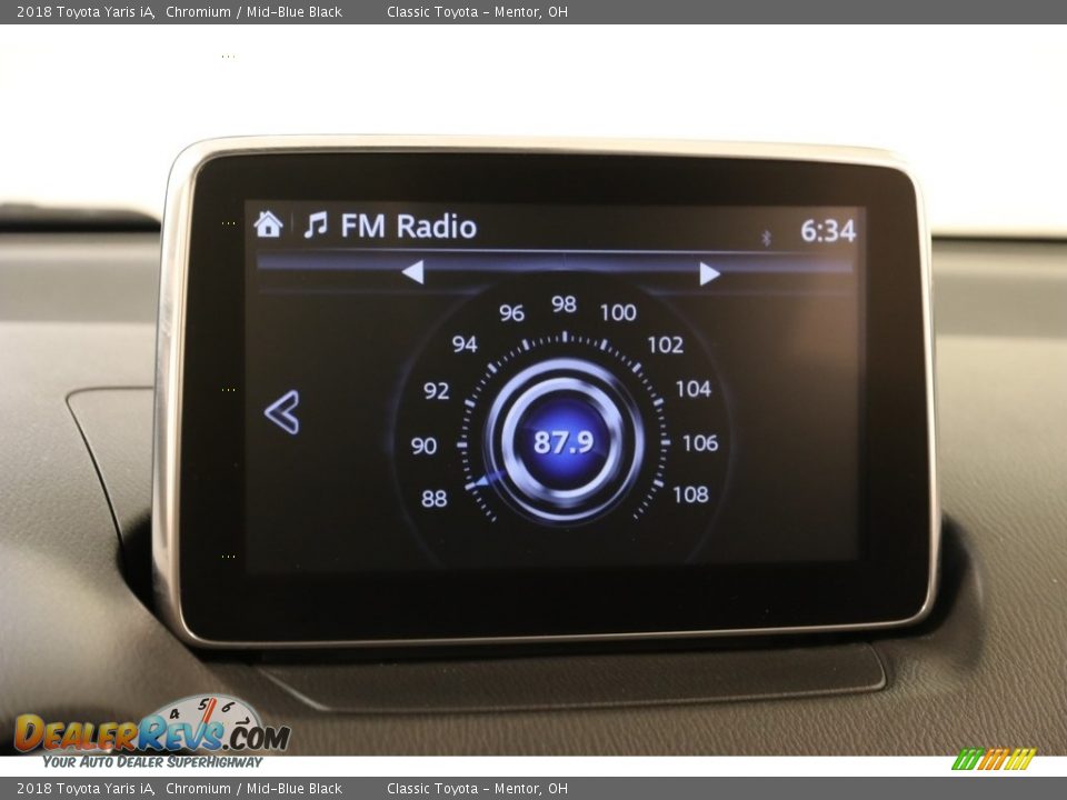 2018 Toyota Yaris iA Chromium / Mid-Blue Black Photo #12