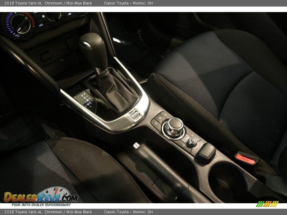 2018 Toyota Yaris iA Chromium / Mid-Blue Black Photo #13