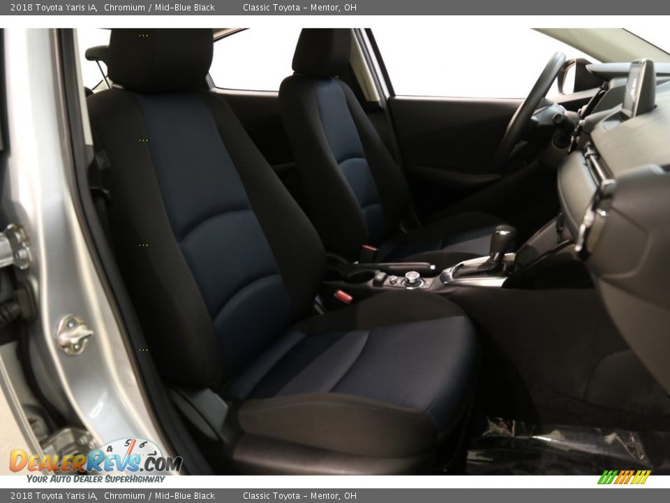 2018 Toyota Yaris iA Chromium / Mid-Blue Black Photo #14