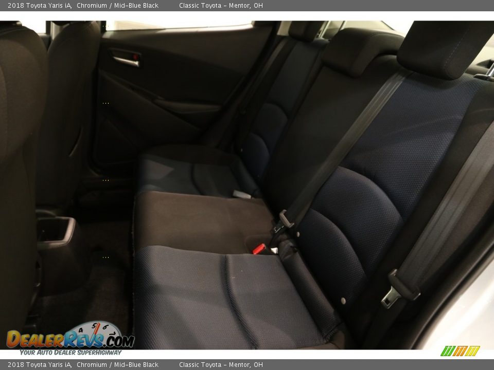 2018 Toyota Yaris iA Chromium / Mid-Blue Black Photo #16