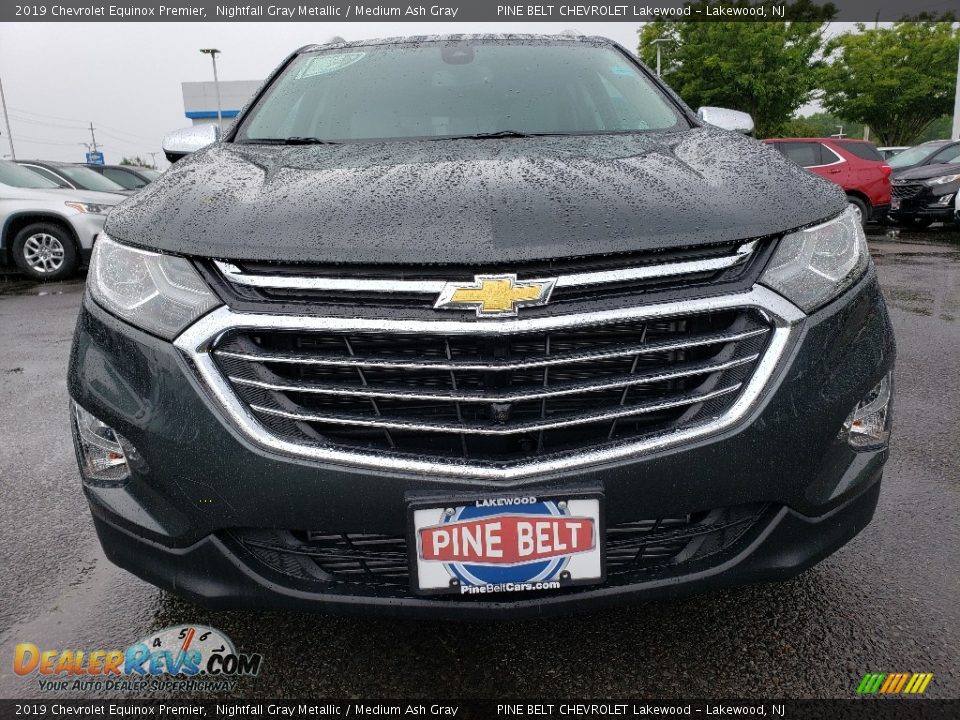 2019 Chevrolet Equinox Premier Nightfall Gray Metallic / Medium Ash Gray Photo #2