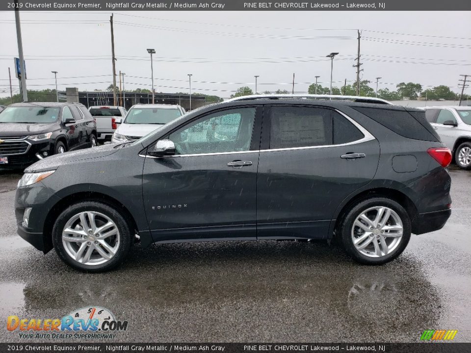 2019 Chevrolet Equinox Premier Nightfall Gray Metallic / Medium Ash Gray Photo #3