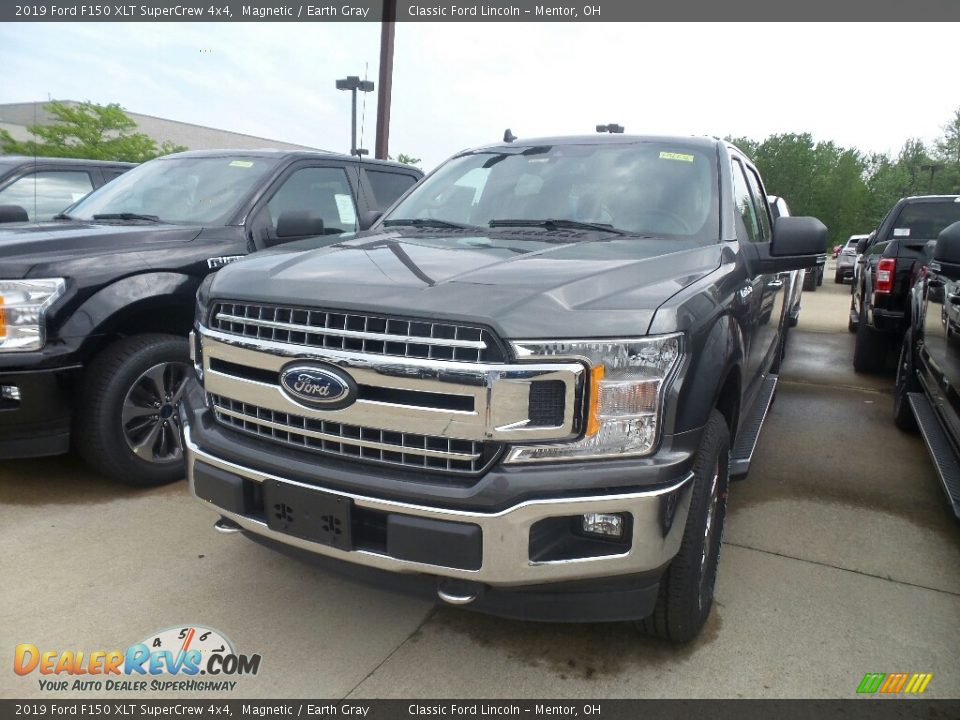 2019 Ford F150 XLT SuperCrew 4x4 Magnetic / Earth Gray Photo #1