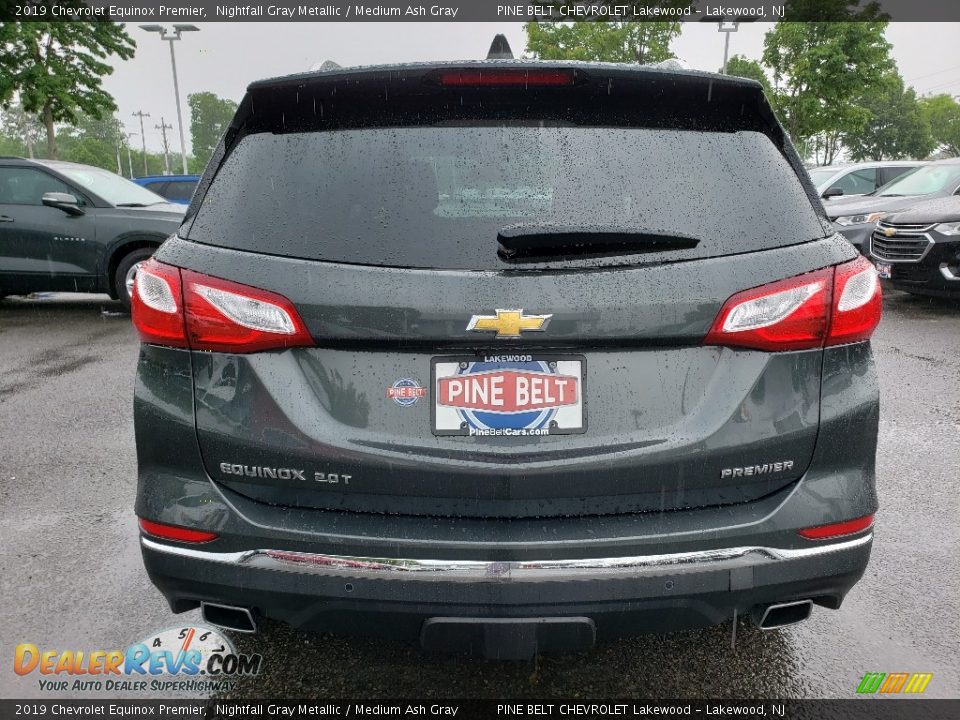 2019 Chevrolet Equinox Premier Nightfall Gray Metallic / Medium Ash Gray Photo #5