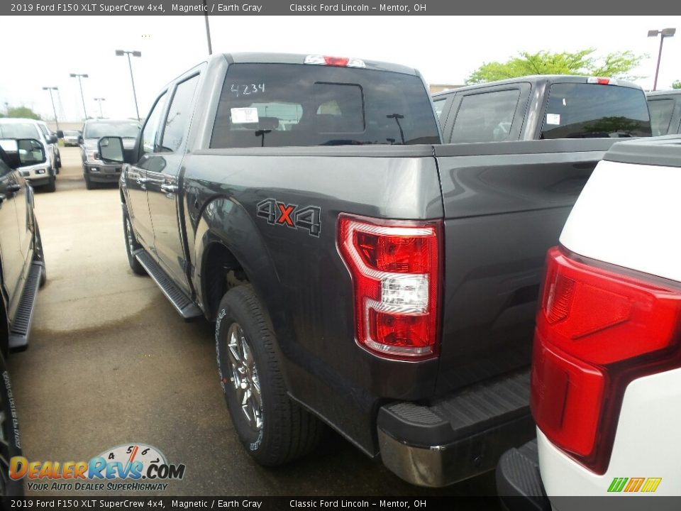 2019 Ford F150 XLT SuperCrew 4x4 Magnetic / Earth Gray Photo #3