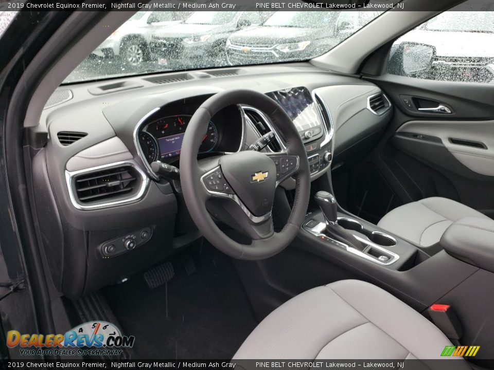 2019 Chevrolet Equinox Premier Nightfall Gray Metallic / Medium Ash Gray Photo #7