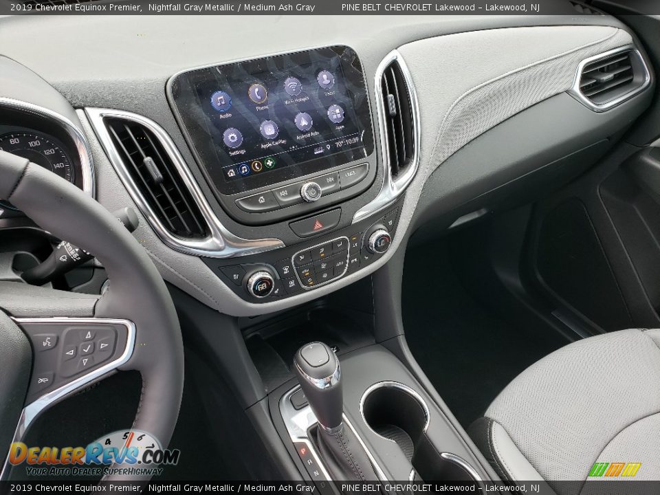 2019 Chevrolet Equinox Premier Nightfall Gray Metallic / Medium Ash Gray Photo #10