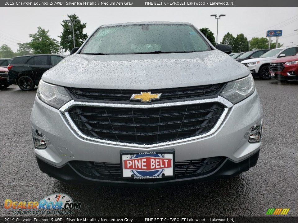 2019 Chevrolet Equinox LS AWD Silver Ice Metallic / Medium Ash Gray Photo #2