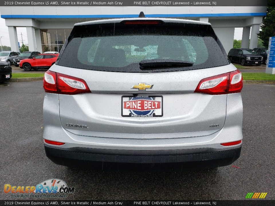 2019 Chevrolet Equinox LS AWD Silver Ice Metallic / Medium Ash Gray Photo #4