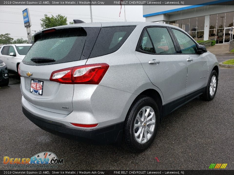2019 Chevrolet Equinox LS AWD Silver Ice Metallic / Medium Ash Gray Photo #5