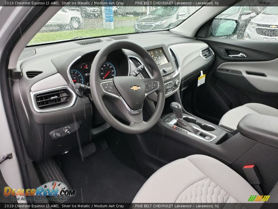 2019 Chevrolet Equinox LS AWD Silver Ice Metallic / Medium Ash Gray Photo #7