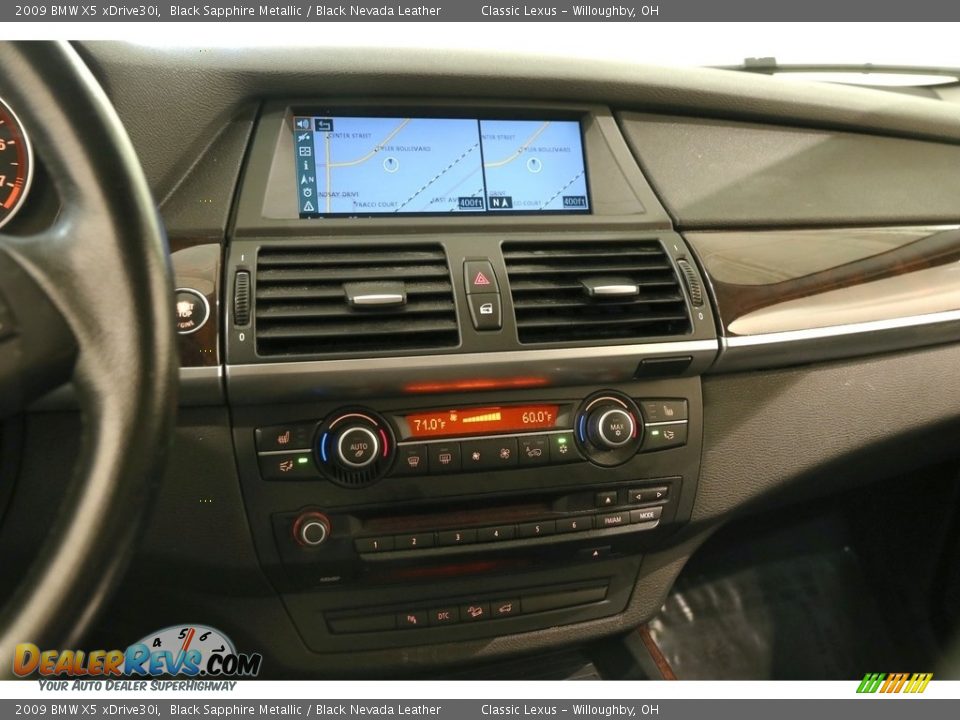 2009 BMW X5 xDrive30i Black Sapphire Metallic / Black Nevada Leather Photo #9