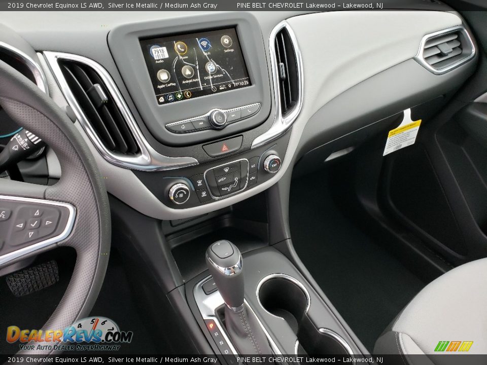 2019 Chevrolet Equinox LS AWD Silver Ice Metallic / Medium Ash Gray Photo #10