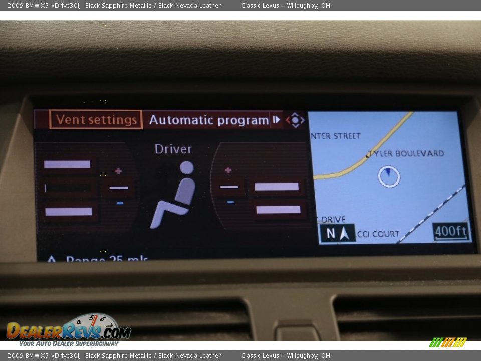 2009 BMW X5 xDrive30i Black Sapphire Metallic / Black Nevada Leather Photo #13