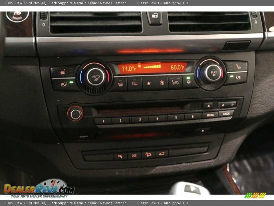2009 BMW X5 xDrive30i Black Sapphire Metallic / Black Nevada Leather Photo #15
