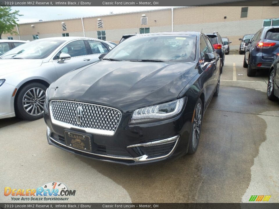 2019 Lincoln MKZ Reserve II Infinite Black / Ebony Photo #1