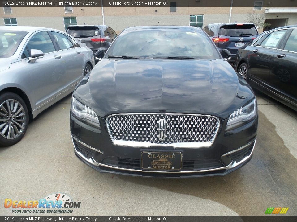 2019 Lincoln MKZ Reserve II Infinite Black / Ebony Photo #2