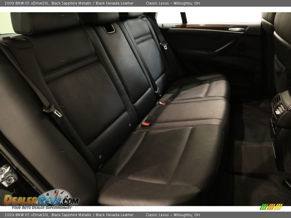 2009 BMW X5 xDrive30i Black Sapphire Metallic / Black Nevada Leather Photo #19