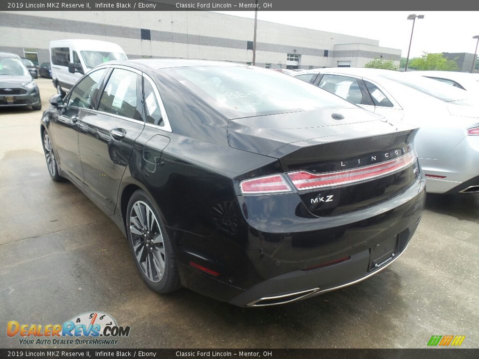 2019 Lincoln MKZ Reserve II Infinite Black / Ebony Photo #3