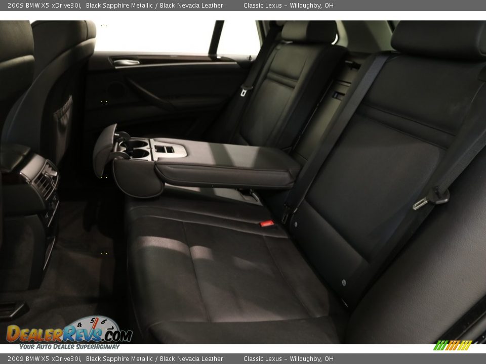 2009 BMW X5 xDrive30i Black Sapphire Metallic / Black Nevada Leather Photo #21