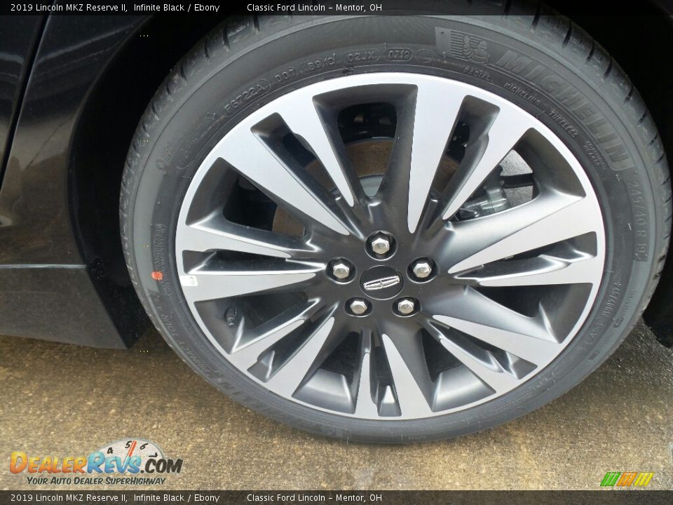 2019 Lincoln MKZ Reserve II Infinite Black / Ebony Photo #4