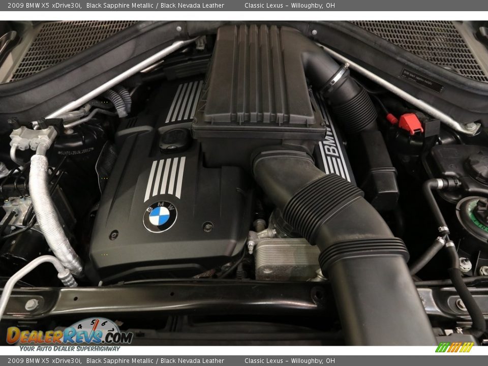 2009 BMW X5 xDrive30i Black Sapphire Metallic / Black Nevada Leather Photo #23