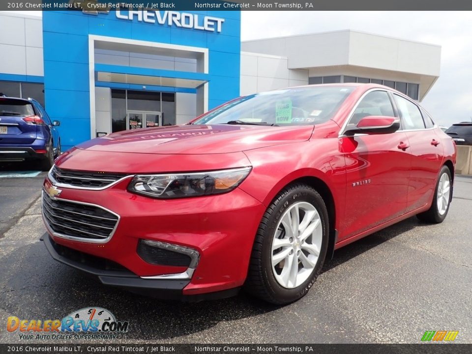 2016 Chevrolet Malibu LT Crystal Red Tintcoat / Jet Black Photo #2