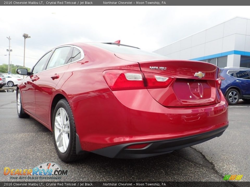 2016 Chevrolet Malibu LT Crystal Red Tintcoat / Jet Black Photo #5
