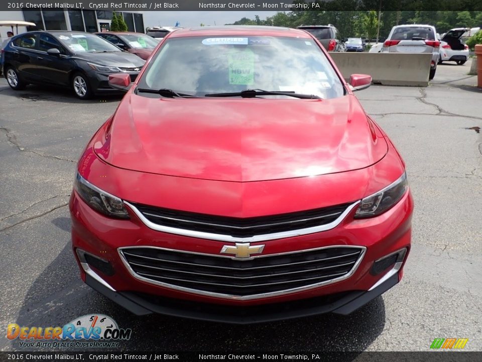 2016 Chevrolet Malibu LT Crystal Red Tintcoat / Jet Black Photo #13
