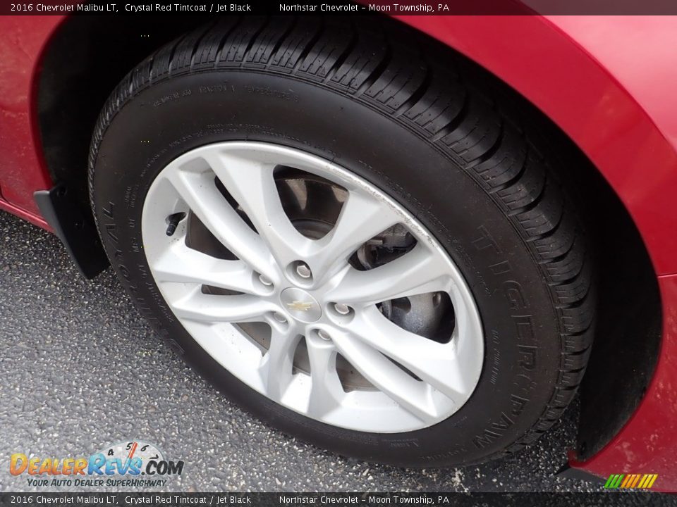 2016 Chevrolet Malibu LT Crystal Red Tintcoat / Jet Black Photo #14