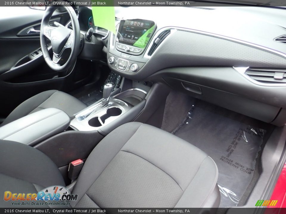 2016 Chevrolet Malibu LT Crystal Red Tintcoat / Jet Black Photo #16