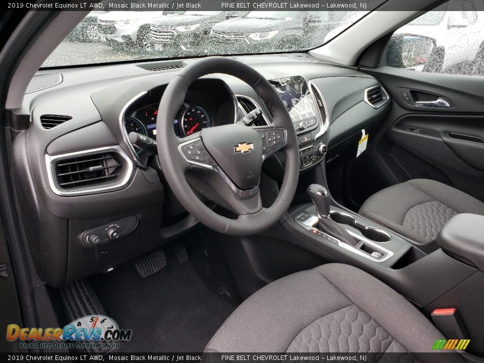 2019 Chevrolet Equinox LT AWD Mosaic Black Metallic / Jet Black Photo #6