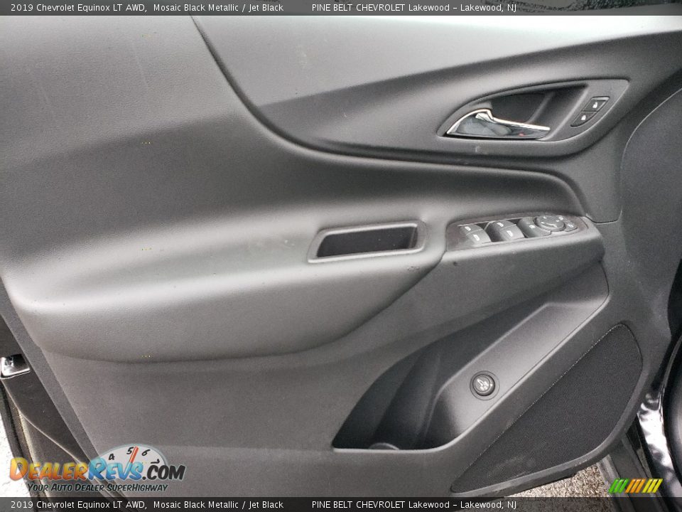 2019 Chevrolet Equinox LT AWD Mosaic Black Metallic / Jet Black Photo #7