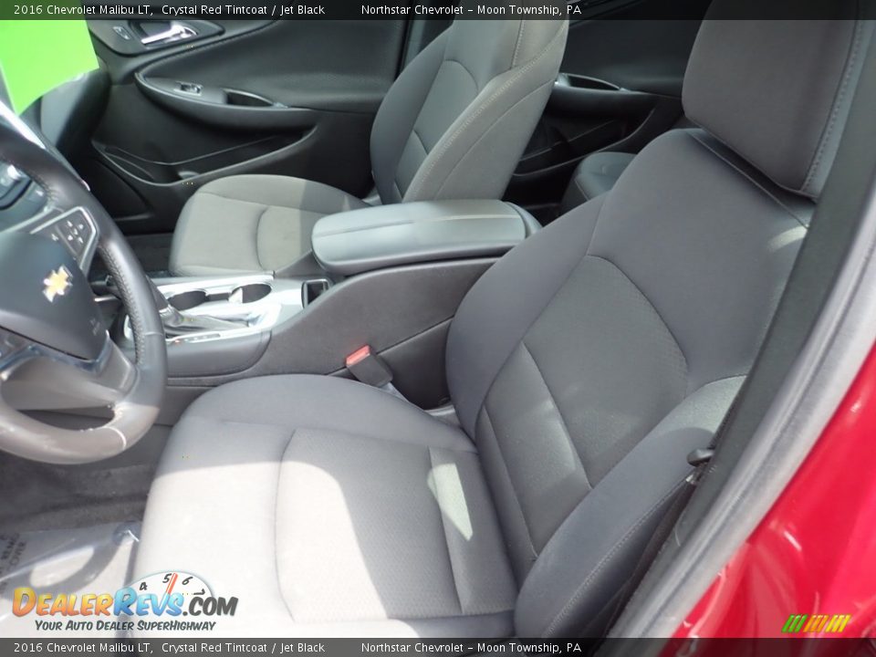 2016 Chevrolet Malibu LT Crystal Red Tintcoat / Jet Black Photo #19