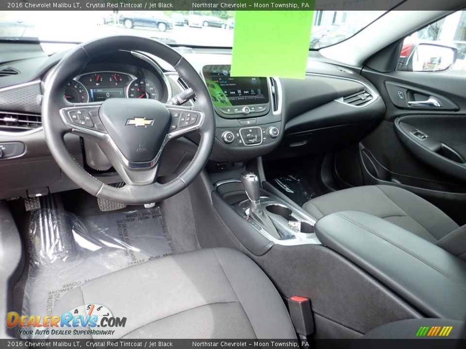 2016 Chevrolet Malibu LT Crystal Red Tintcoat / Jet Black Photo #21