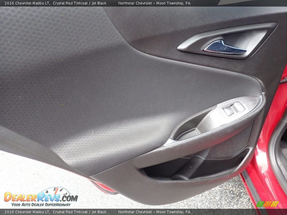 2016 Chevrolet Malibu LT Crystal Red Tintcoat / Jet Black Photo #22