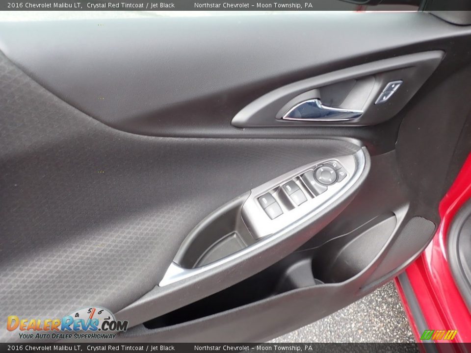 2016 Chevrolet Malibu LT Crystal Red Tintcoat / Jet Black Photo #23