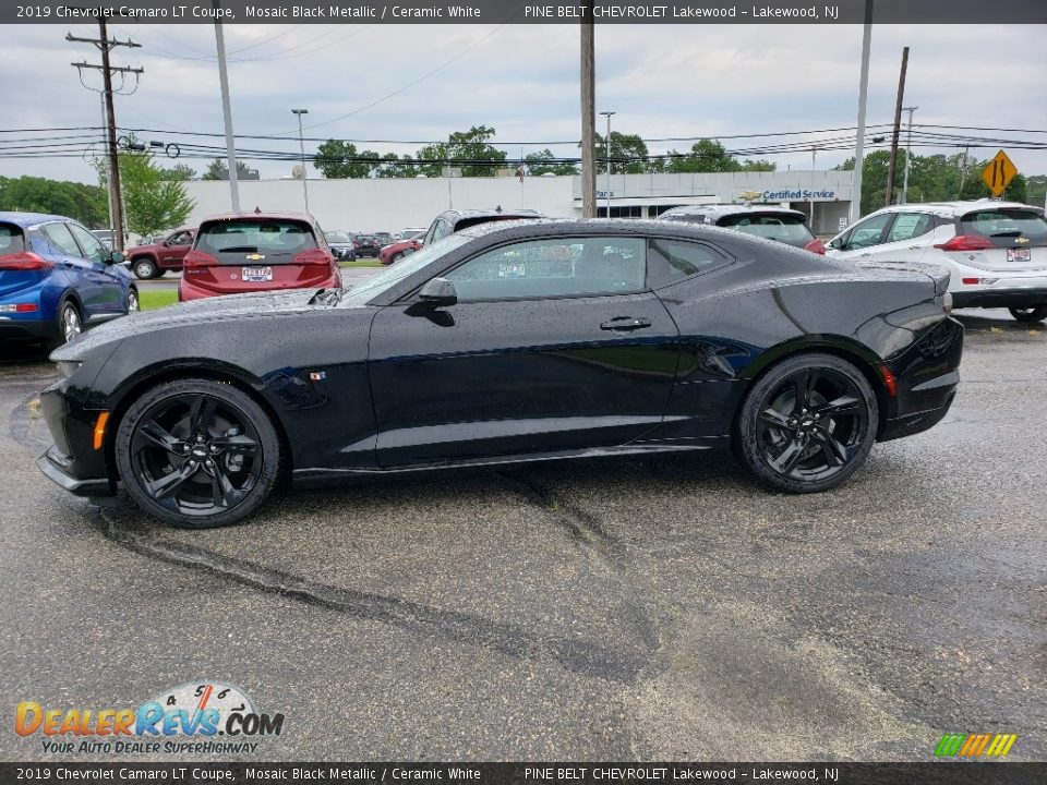 Mosaic Black Metallic 2019 Chevrolet Camaro LT Coupe Photo #3