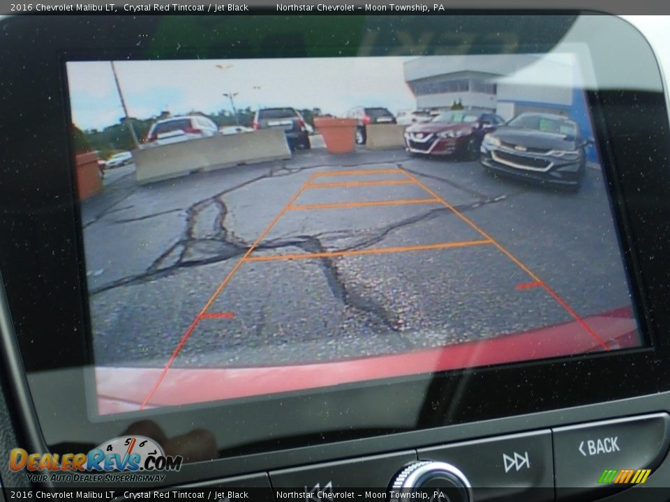 2016 Chevrolet Malibu LT Crystal Red Tintcoat / Jet Black Photo #30