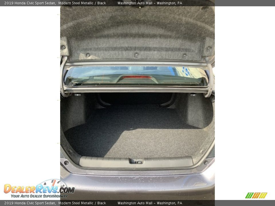 2019 Honda Civic Sport Sedan Modern Steel Metallic / Black Photo #21