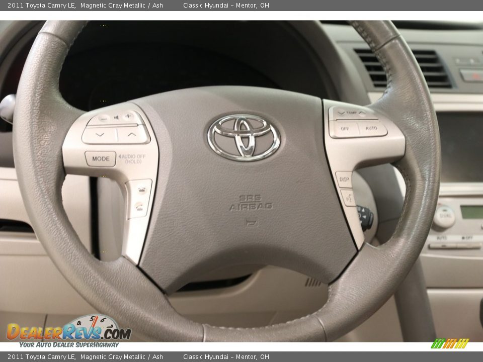 2011 Toyota Camry LE Magnetic Gray Metallic / Ash Photo #7