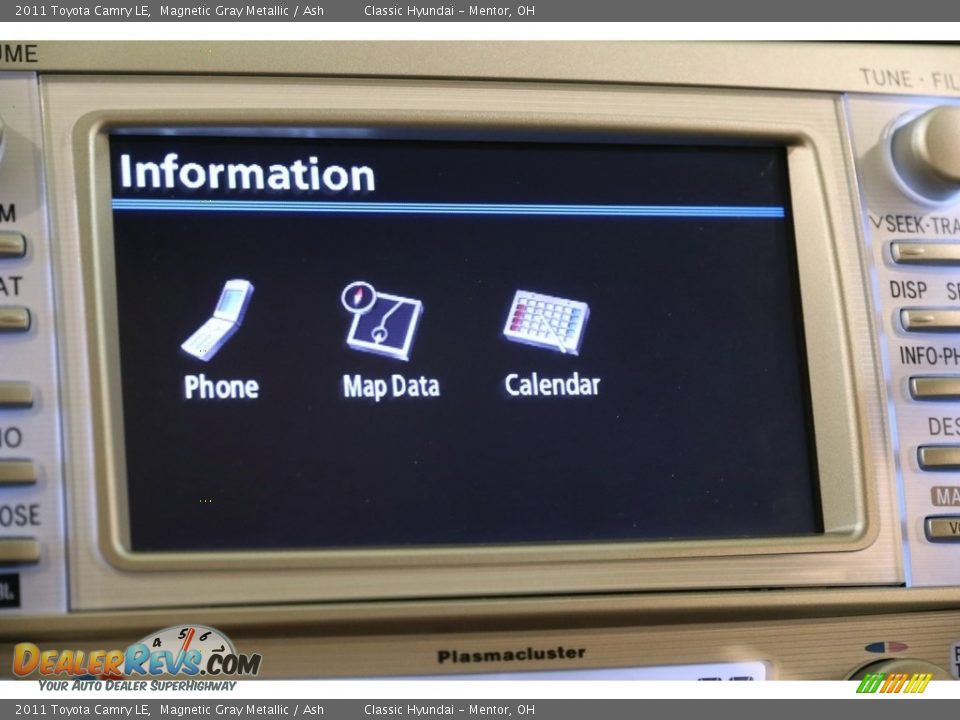 2011 Toyota Camry LE Magnetic Gray Metallic / Ash Photo #12