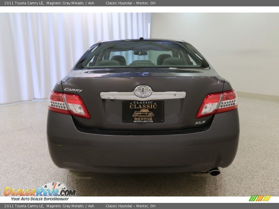 2011 Toyota Camry LE Magnetic Gray Metallic / Ash Photo #21