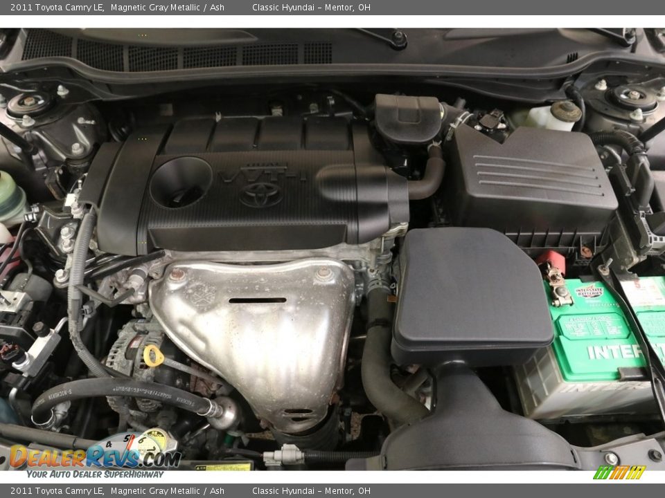 2011 Toyota Camry LE Magnetic Gray Metallic / Ash Photo #22