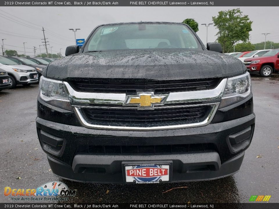 2019 Chevrolet Colorado WT Crew Cab Black / Jet Black/Dark Ash Photo #2