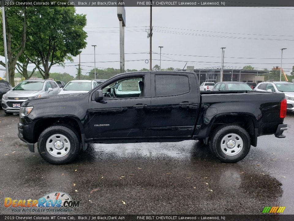 2019 Chevrolet Colorado WT Crew Cab Black / Jet Black/Dark Ash Photo #3