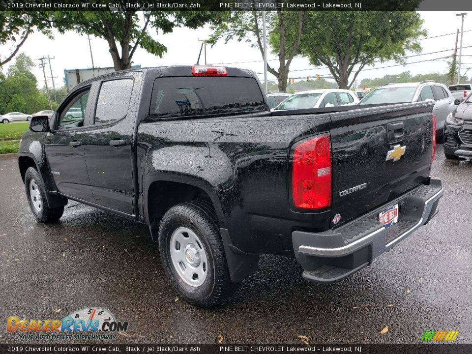 2019 Chevrolet Colorado WT Crew Cab Black / Jet Black/Dark Ash Photo #4