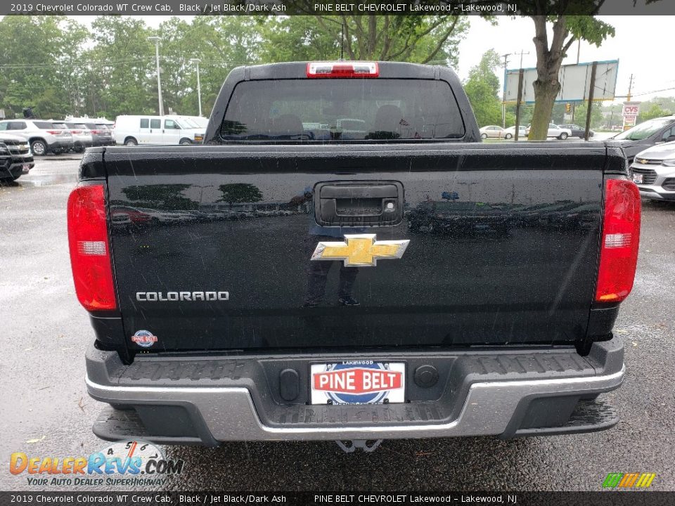 2019 Chevrolet Colorado WT Crew Cab Black / Jet Black/Dark Ash Photo #5