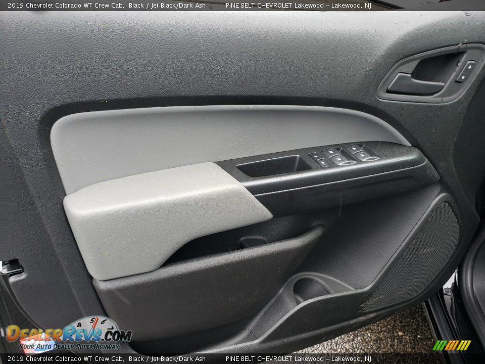 2019 Chevrolet Colorado WT Crew Cab Black / Jet Black/Dark Ash Photo #9