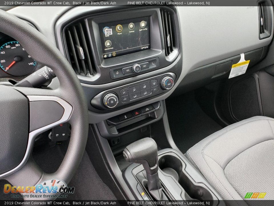 2019 Chevrolet Colorado WT Crew Cab Black / Jet Black/Dark Ash Photo #10